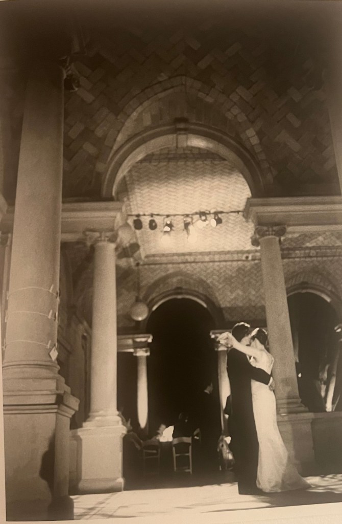 Hilary Sterne's wedding in Prospect Park, Brooklyn.